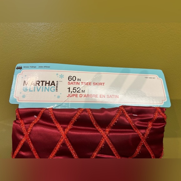 New Martha Stewart tree skirt - Picture 2 of 2